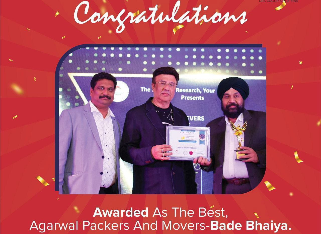 Awards Ceremony - Agarwal Packers and Movers DRS Group